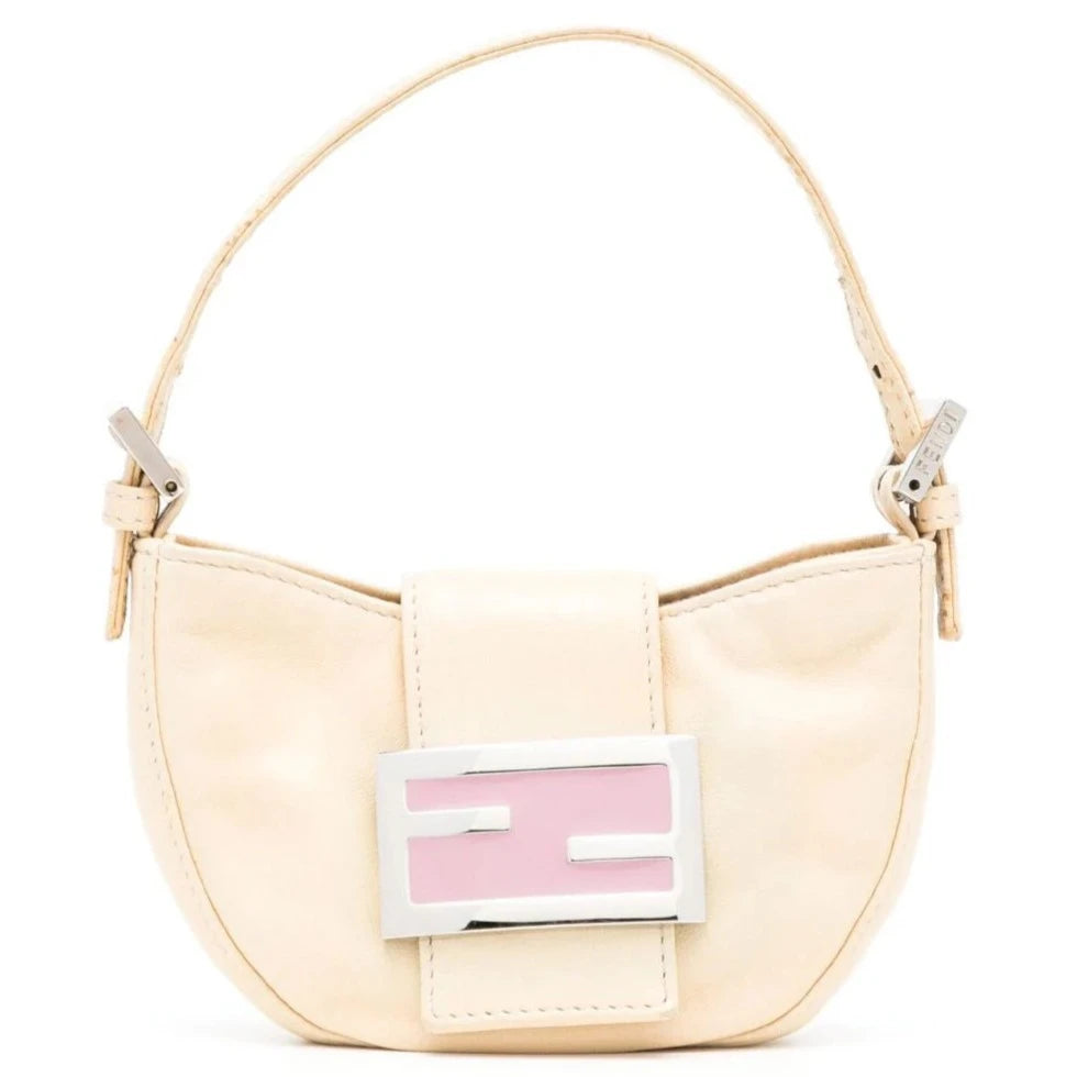 Fendi mini 2025 croissant bag