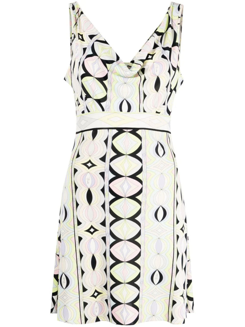 Pucci Geometric Pattern Mini Dress