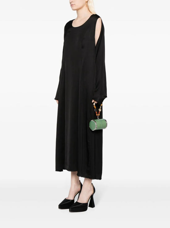 Green Barrel Minaudière Clutch