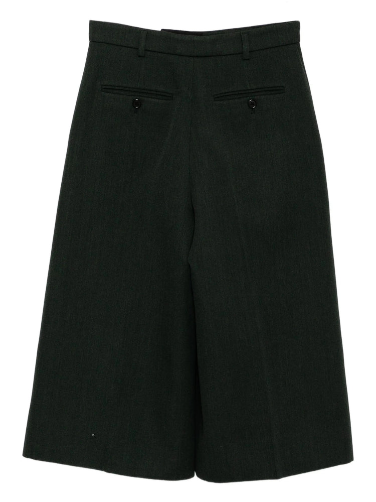 Saint Laurent Green Culottes