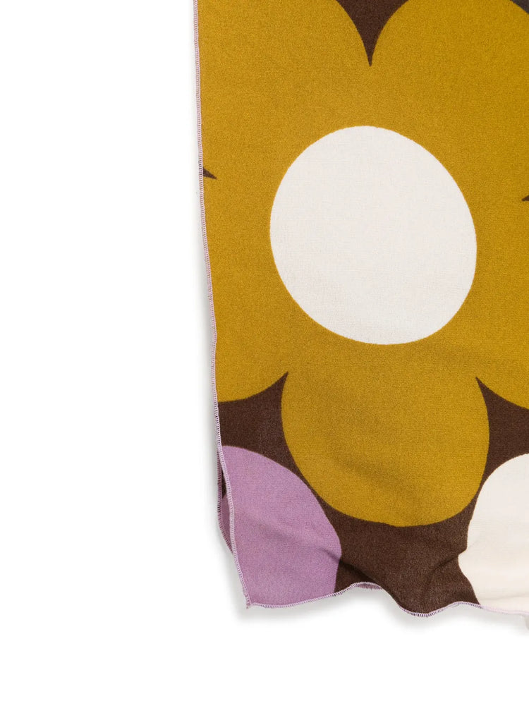 Multicolour Floral Silk Scarf - view 3