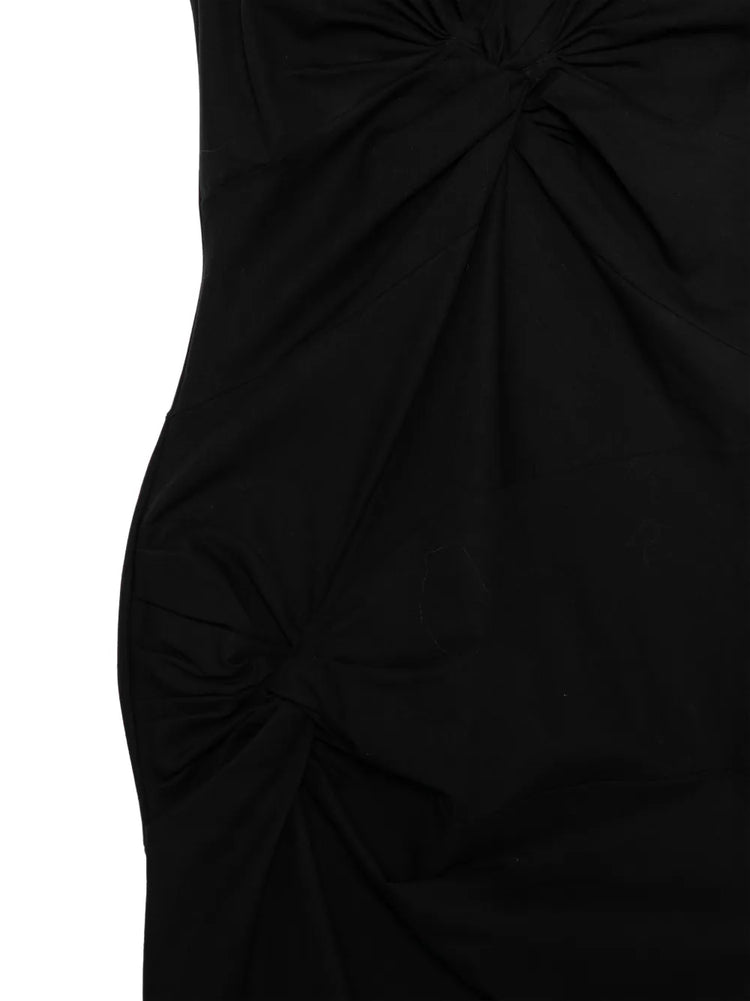 Halter Neck Cotton Dress - view 3