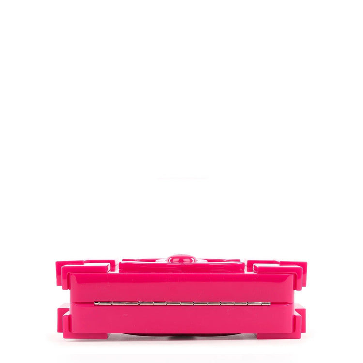 Chanel Boy Brick Lego Minaudière Clutch in Pink