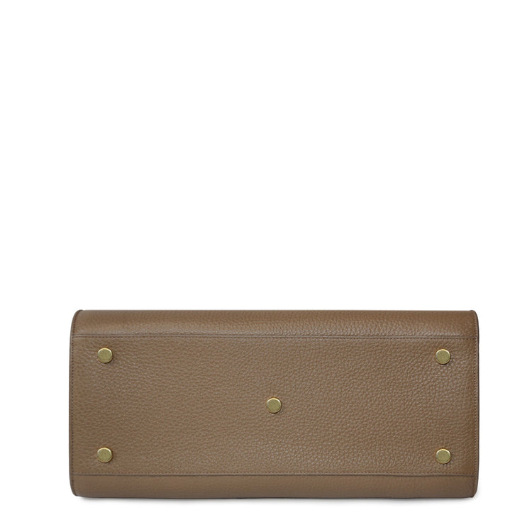 Saint Laurent Sac du Jour Small in Taupe Brown