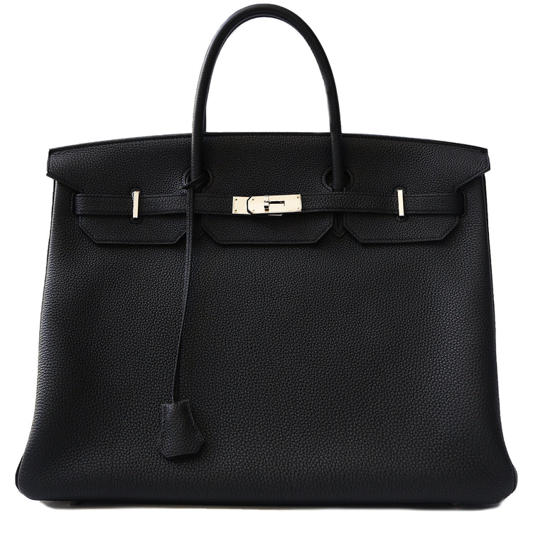 Hermès Birkin 40 Togo PHW in Black