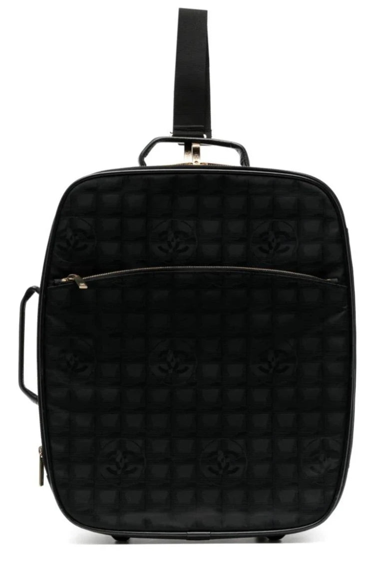 Chanel travel luggage discount