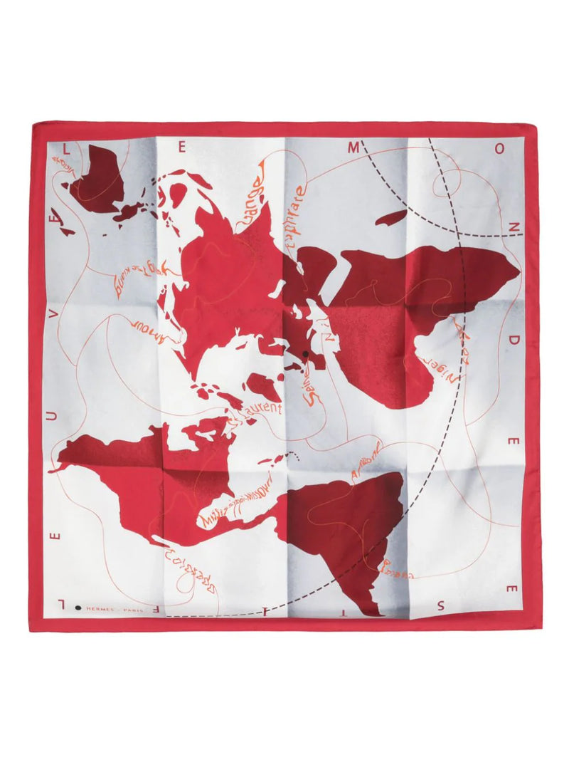 Map Scarf