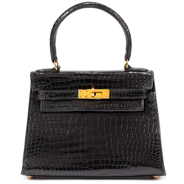 Kelly 20 Vintage Exotic GHW Rewind Vintage Affairs