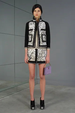 2008 Pre-Fall Runaway Jacquard Vest - Rewind Vintage Affairs