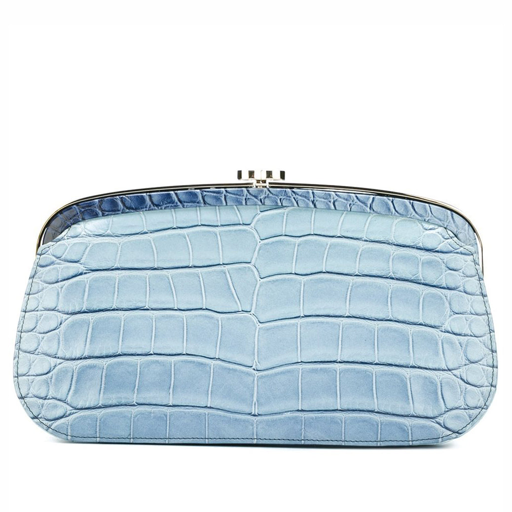 Blue Ombre Clutch - rewindvintageofficial