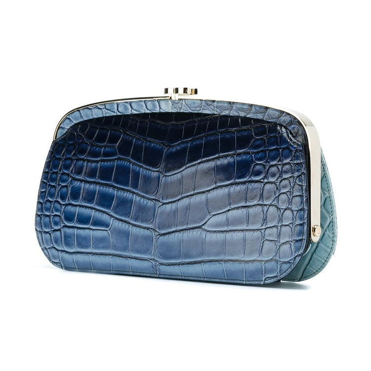 Blue Ombre Clutch - rewindvintageofficial