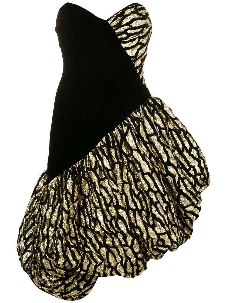 Vintage 1980s Bob Mackie Balloon Dress - rewindvintageofficial