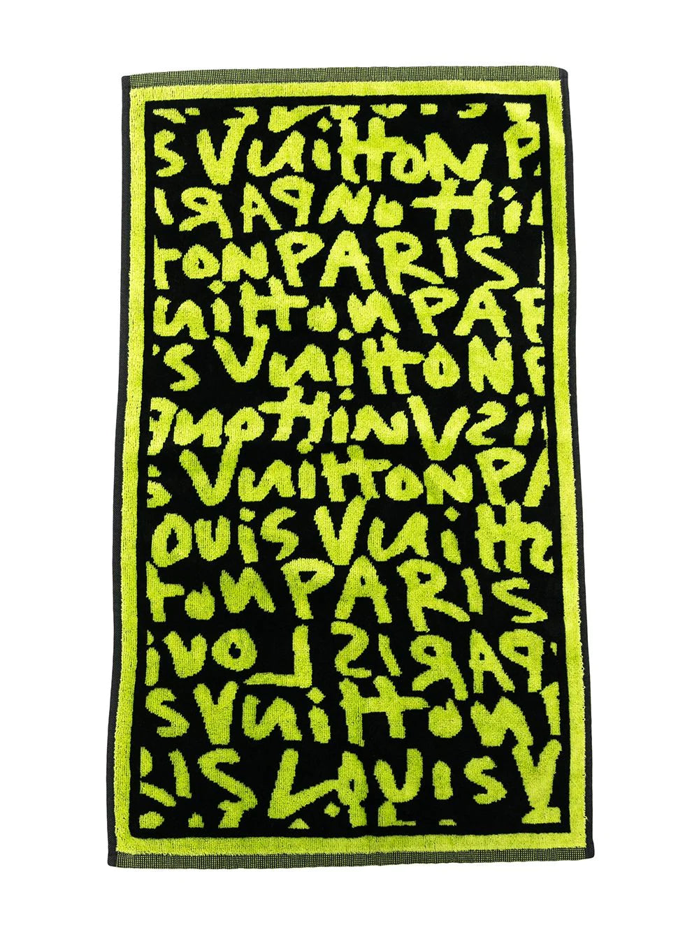 LOUIS VUITTON Stephen Sprouse Iconic Graffiti black neon yellow