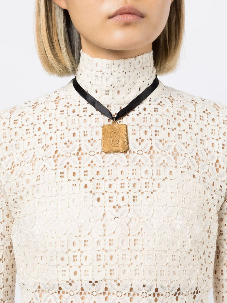 Square Pendant Necklace - Rewind Vintage Affairs