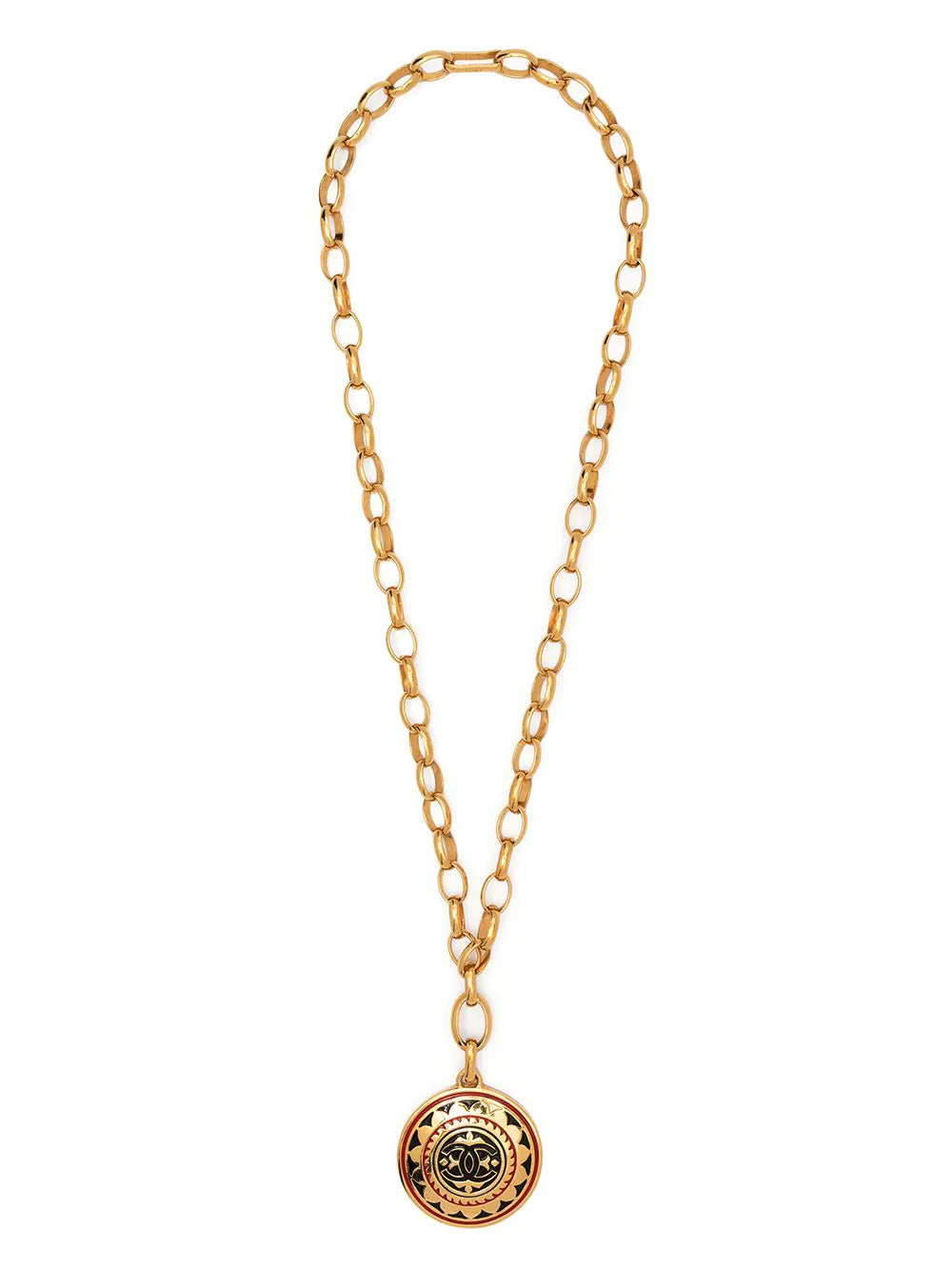 Medallion Chain Necklace - Rewind Vintage Affairs