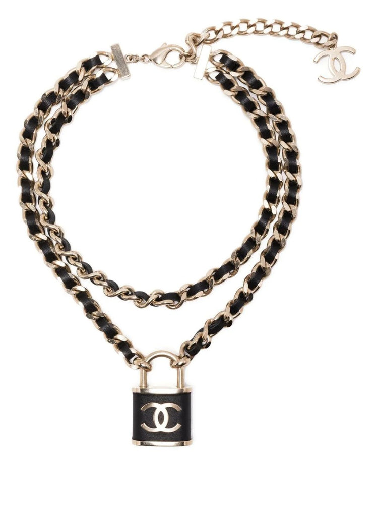 Logo Padlock Necklace - Rewind Vintage Affairs