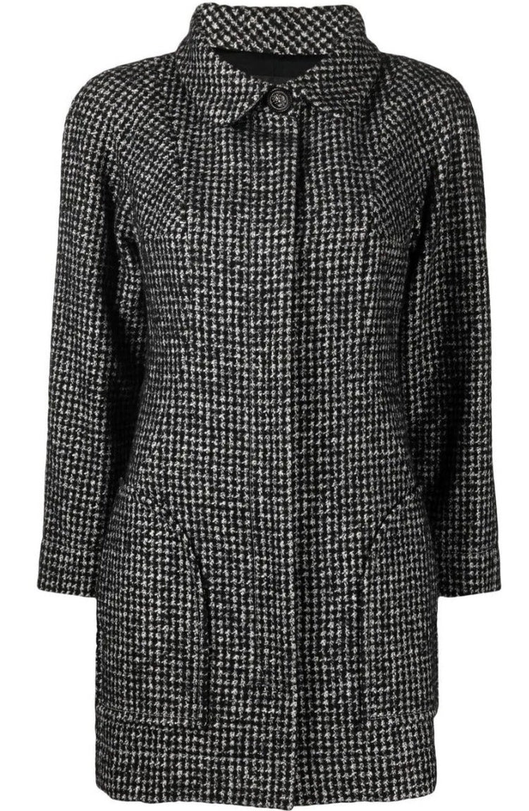 Tweed Collared Coat - Rewind Vintage Affairs
