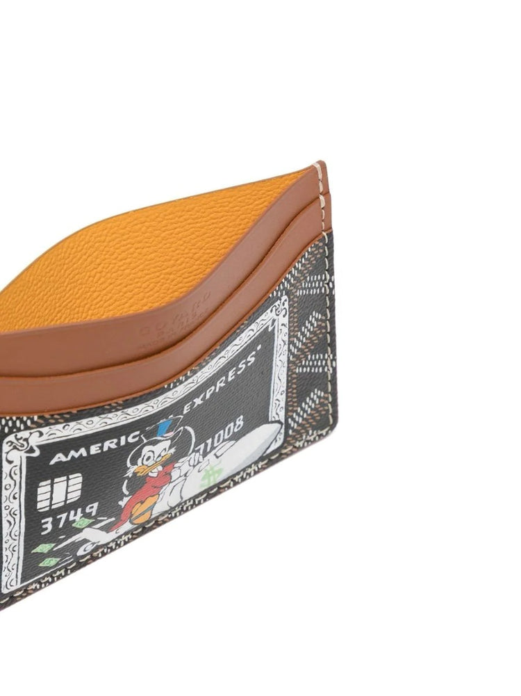 Black & Brown Customised Saint Sulpice Wallet - Rewind Vintage Affairs