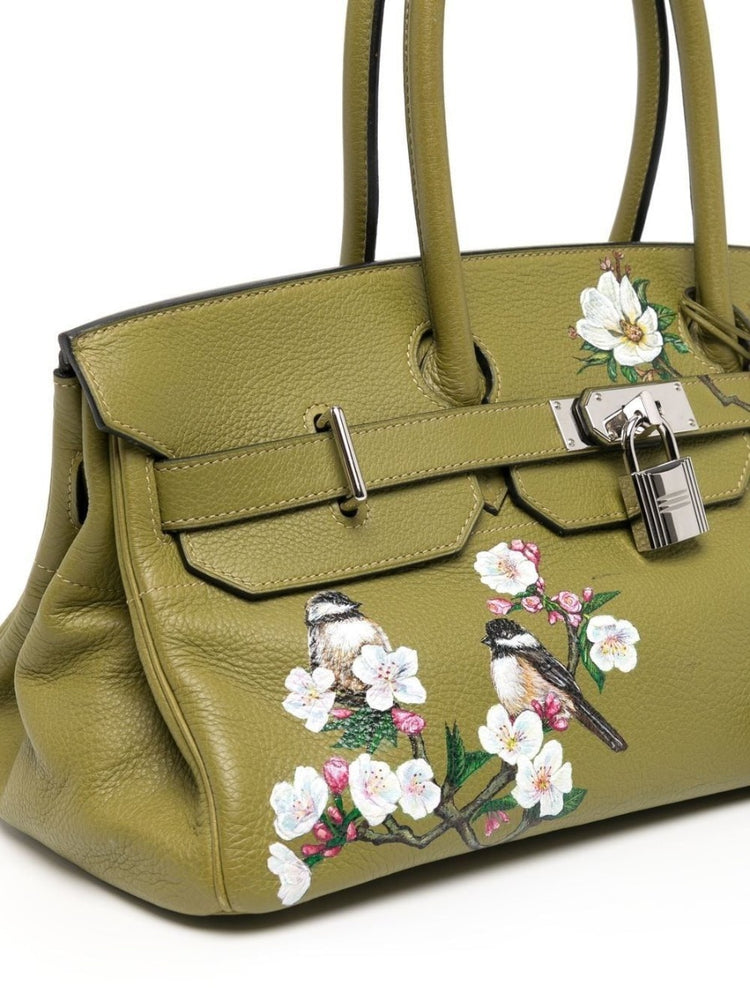 42cm Clemence Leather JPG Shoulder Birkin Bag With PHW - Rewind Vintage Affairs