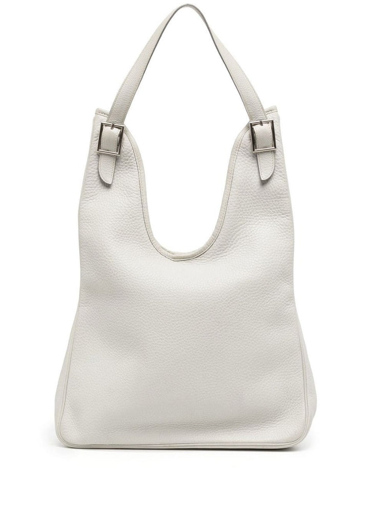 Pearl Grey Clemence Massai PM Tote Hermes 2004