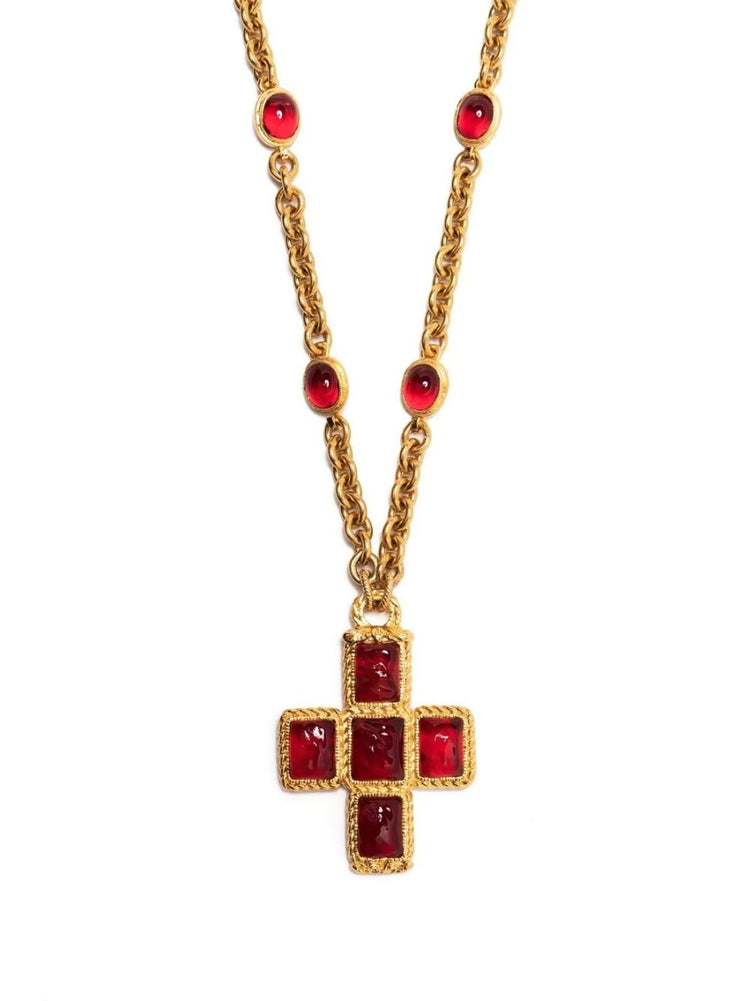 Cross Pendant Necklace - Rewind Vintage Affairs