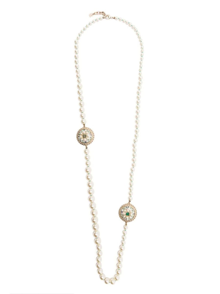 Long Pearl Necklace - Rewind Vintage Affairs