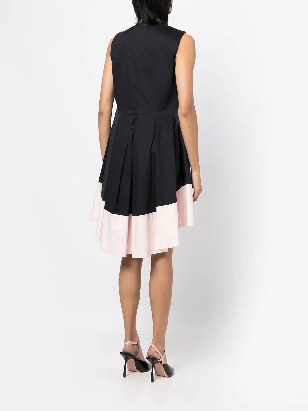 Two-Tone Sleeveless Dress - Rewind Vintage Affairs