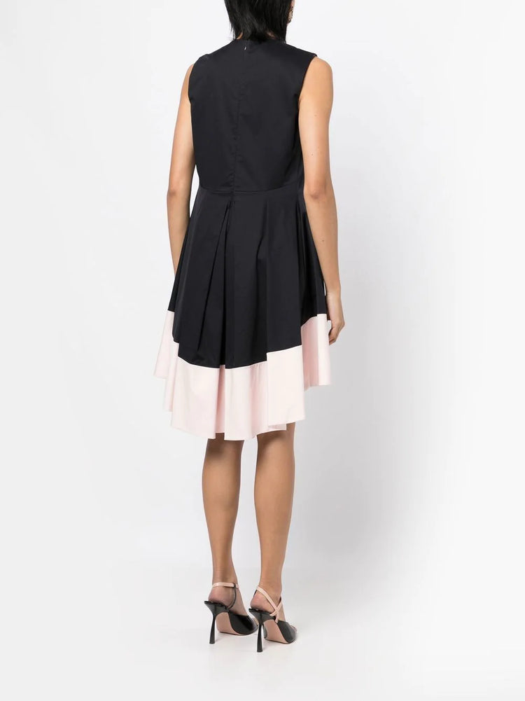 Two-Tone Sleeveless Dress - Rewind Vintage Affairs