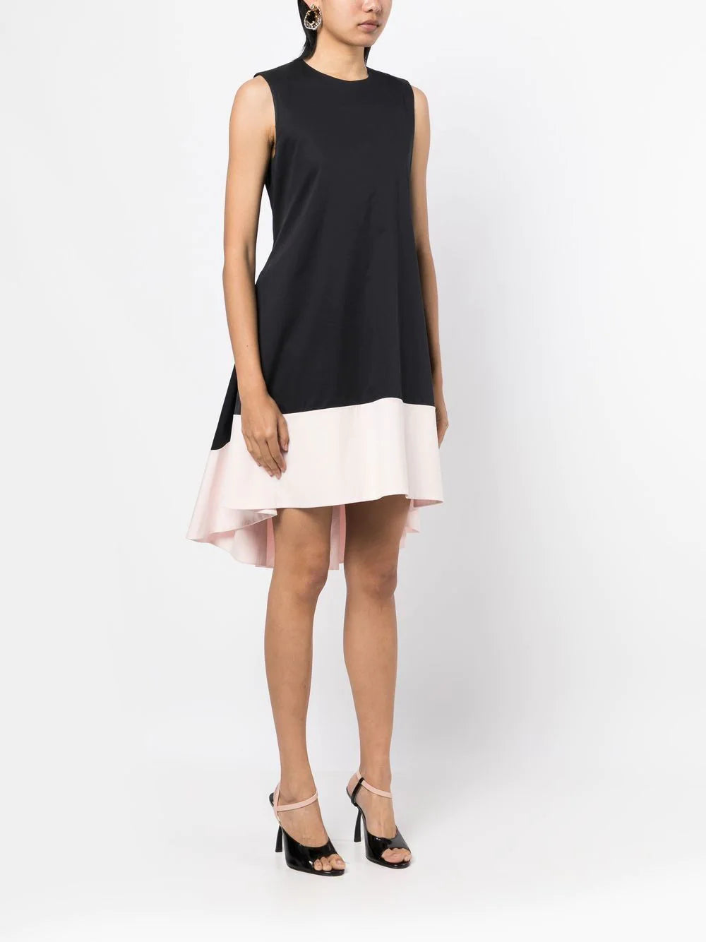 Two-Tone Sleeveless Dress - Rewind Vintage Affairs