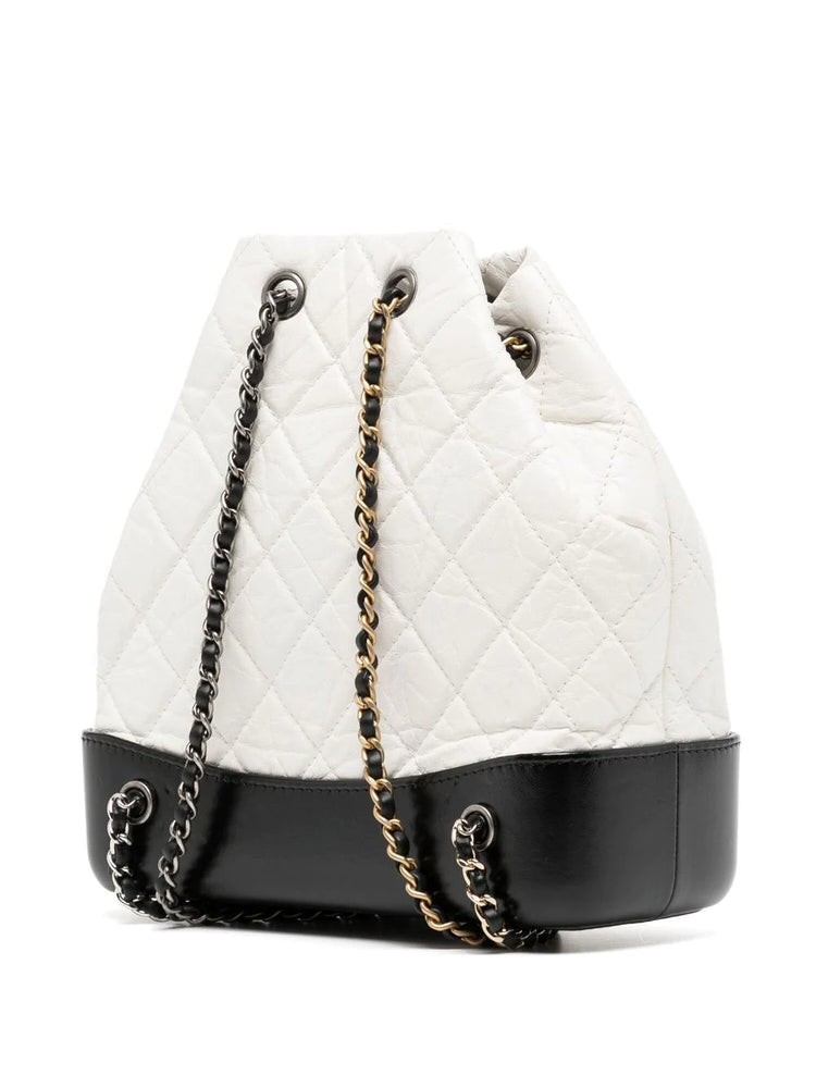 White Gabrielle Backpack - Rewind Vintage Affairs