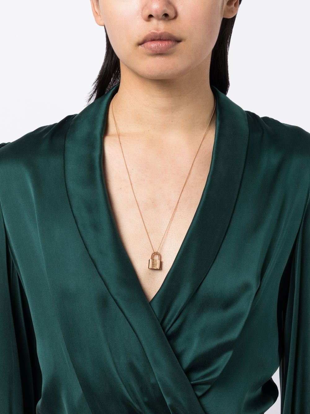 Mini Lock Necklace - Rewind Vintage Affairs