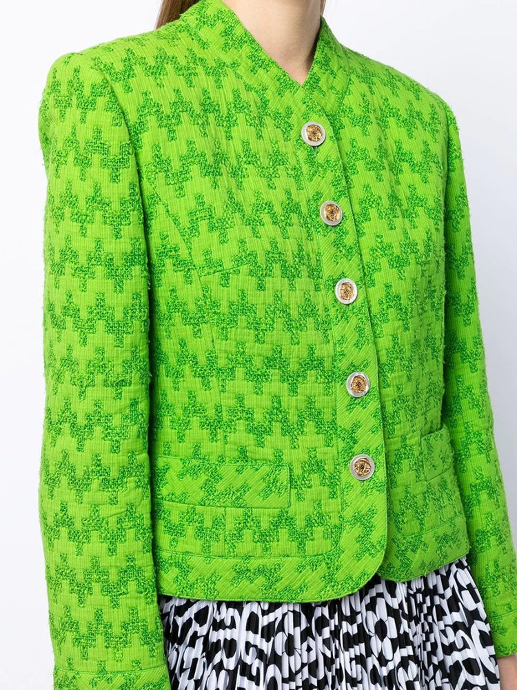 1990s Embroidered Motif Jacket - Rewind Vintage Affairs