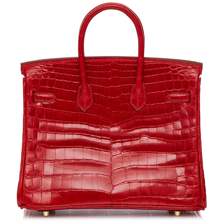 Hermes Birkin 25cm Shiny Exotic Lisse