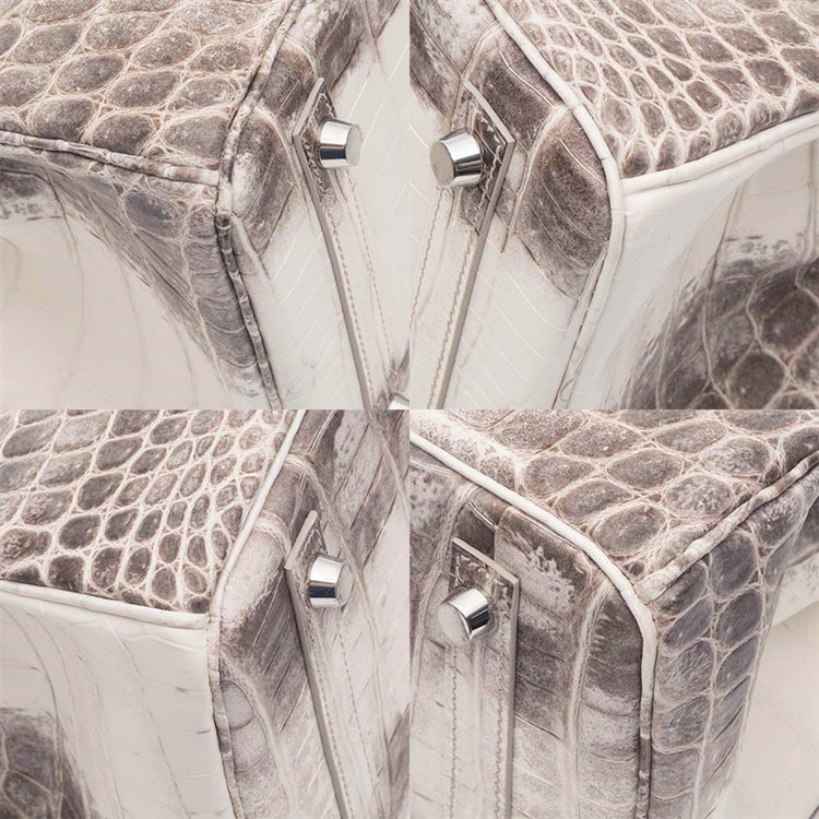 Brand New Hermes Himalayan Exotic 30cm Birkin Bag