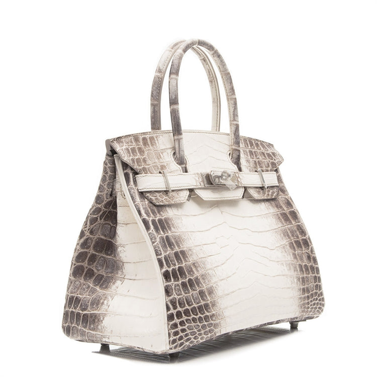 Brand New Hermes Himalayan Exotic 30cm Birkin Bag