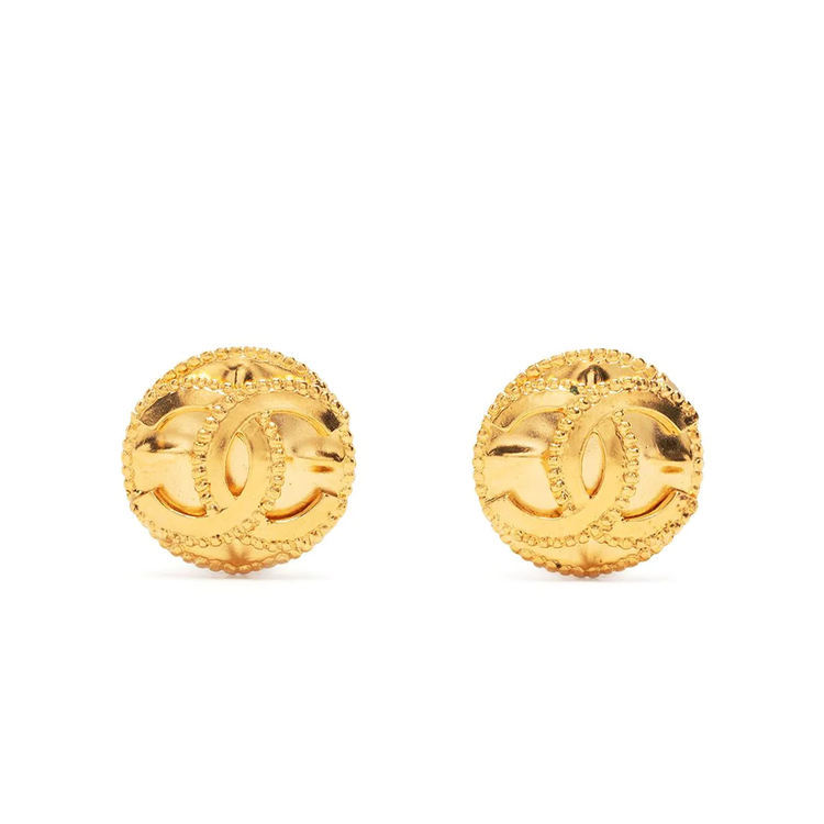 Chain Print Clip-on Earrings - Rewind Vintage Affairs