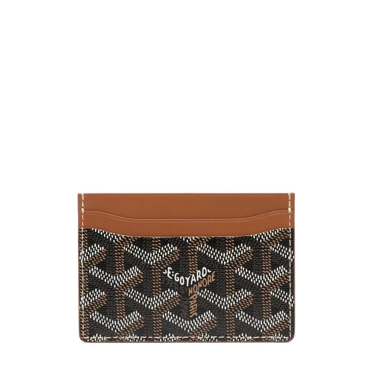 Black & Brown Customised Saint Sulpice Wallet - Rewind Vintage Affairs