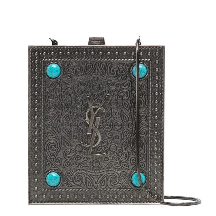 Metal Tuxedo Bag - Rewind Vintage Affairs