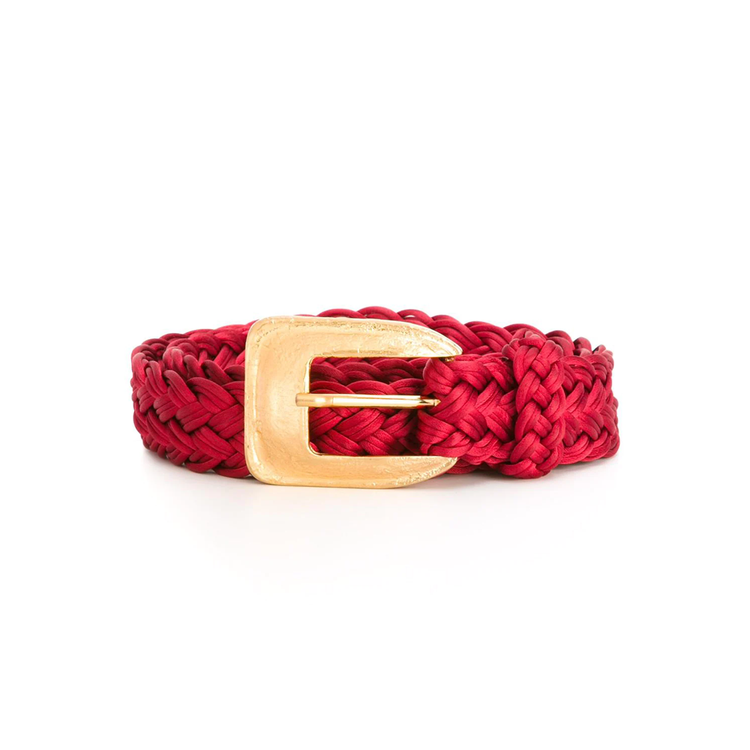 Vintage Rive Gauche Red Belt - Rewind Vintage Affairs