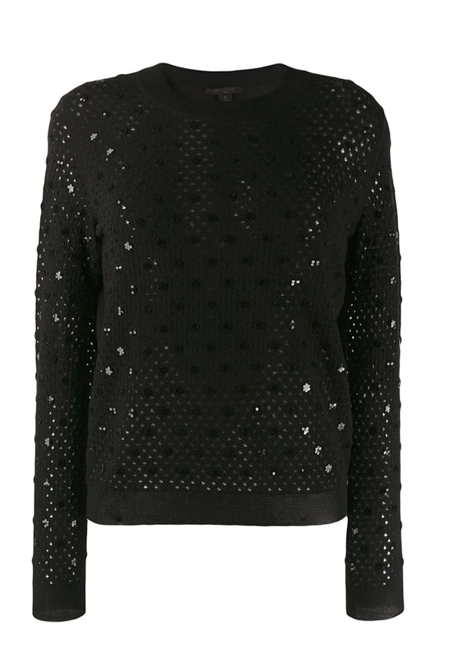 Sequin Embellished Top Rewind Vintage Affairs