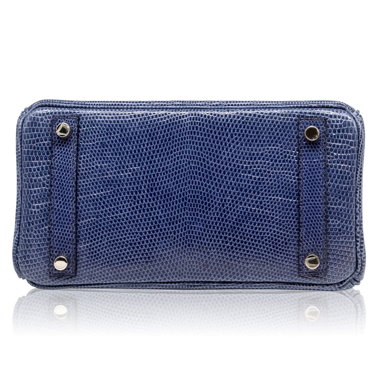 Hermès Brighton Blue 25cm Exotic Birkin Bag