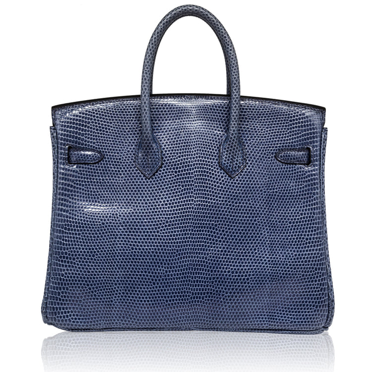 Hermès Brighton Blue 25cm Exotic Birkin Bag