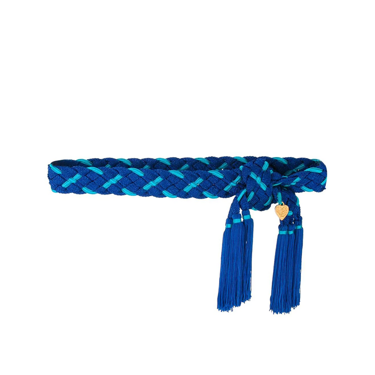 Vintage Rive Gauche Blue Belt - Rewind Vintage Affairs