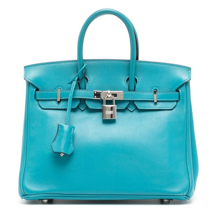 Birkin 25 Swift Leather with PHW - Rewind Vintage Affairs