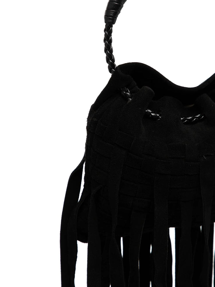 Intrecciato Fringed Mini Bag - Rewind Vintage Affairs