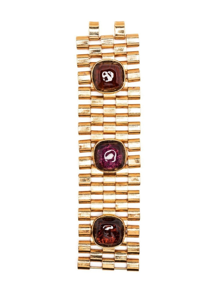 Dominique Aurientis Tank Bracelet - Rewind Vintage Affairs