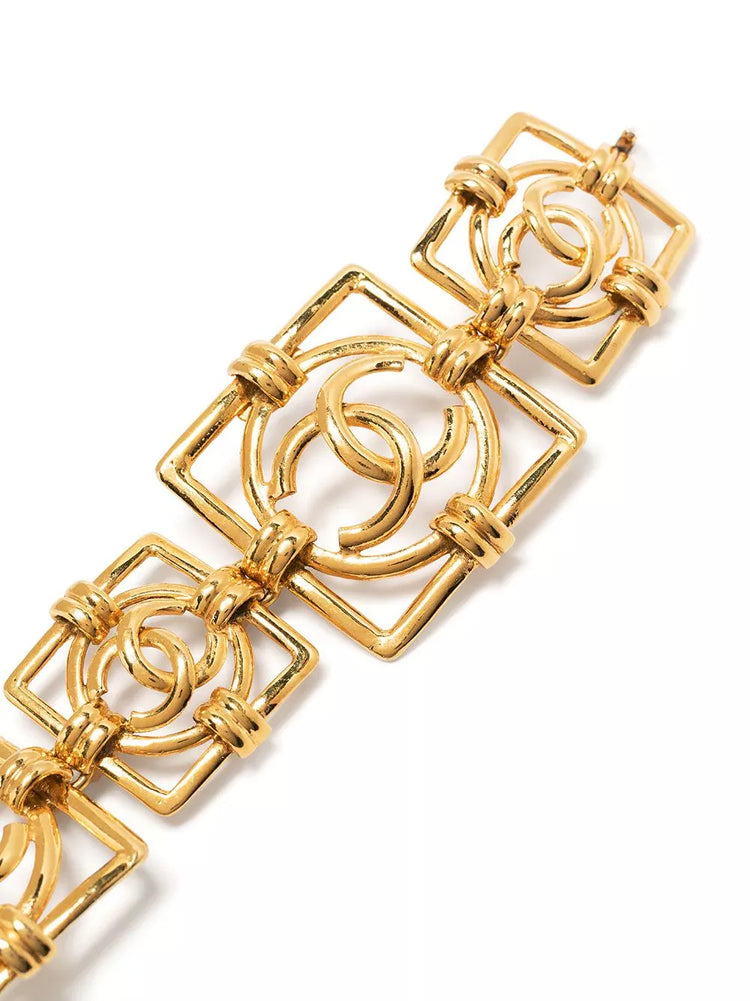 Square Logo Bracelet - Rewind Vintage Affairs