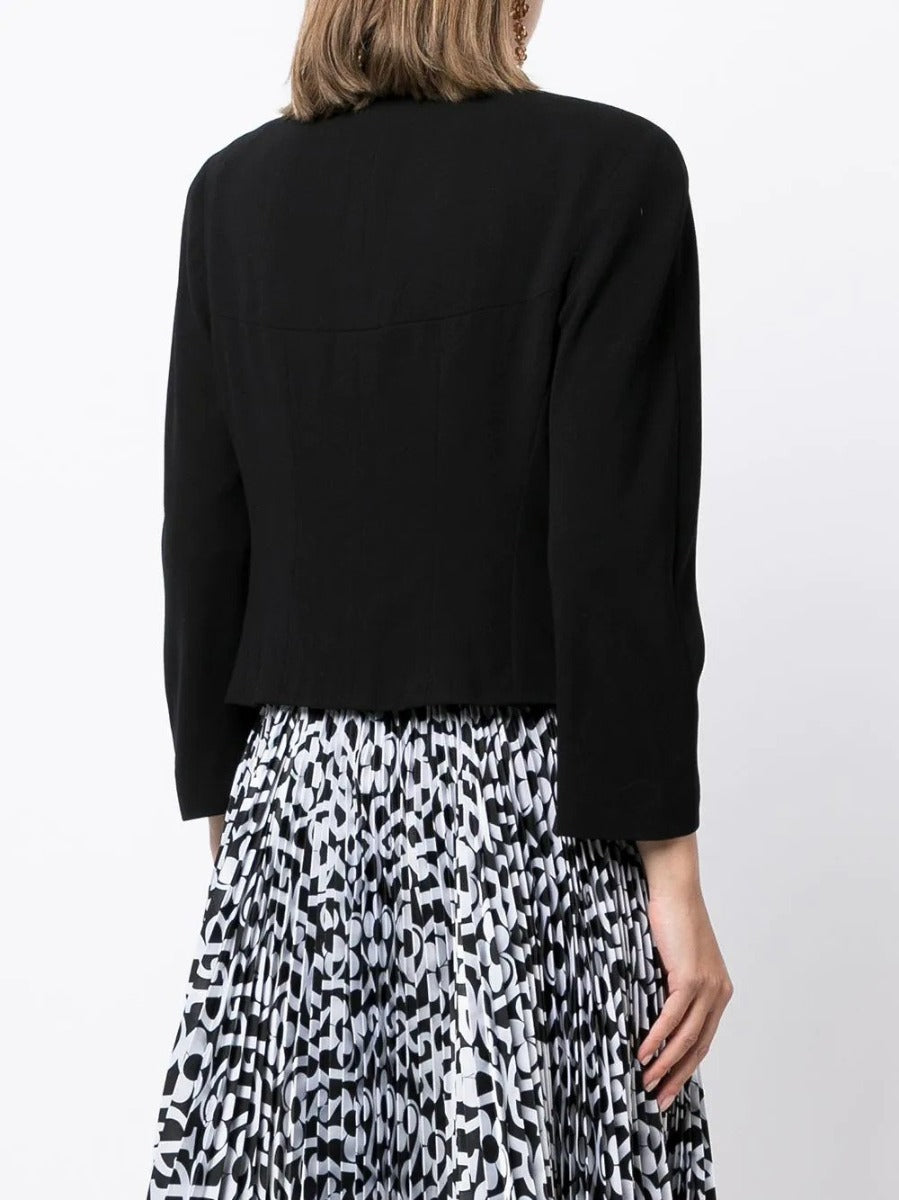 Cropped Zip-Up Jacket - rewindvintageofficial