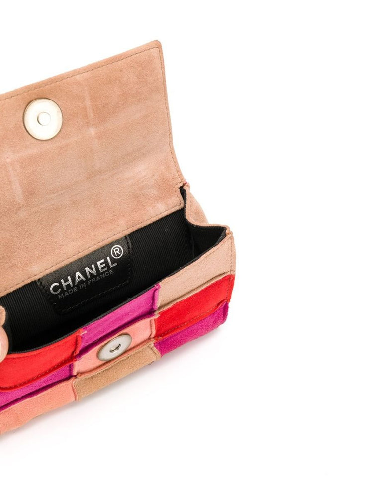 Red Patchwork Mini Crossbody Bag - rewindvintageofficial