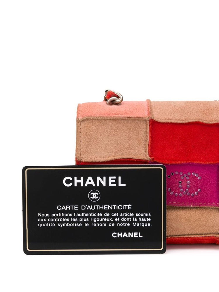Red Patchwork Mini Crossbody Bag - rewindvintageofficial